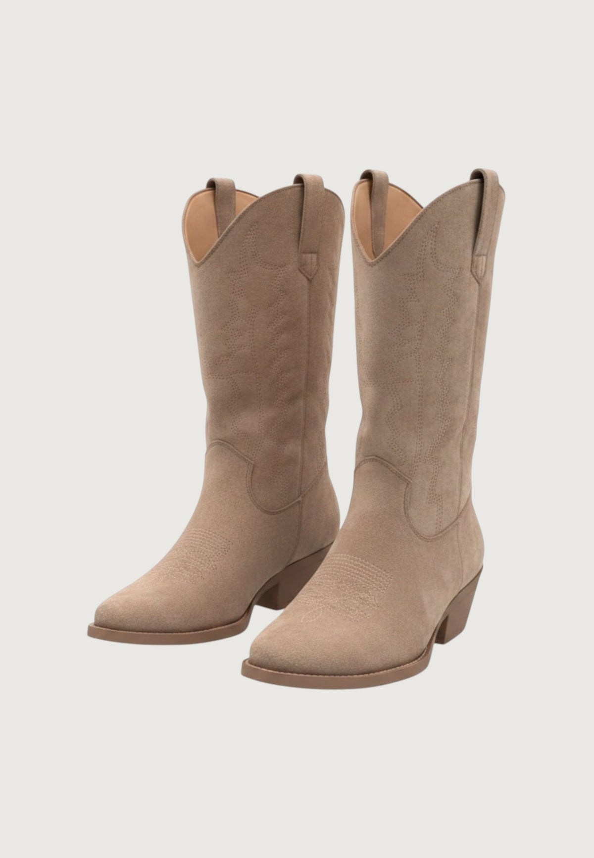 Botas Camperas de Tacón Ancho