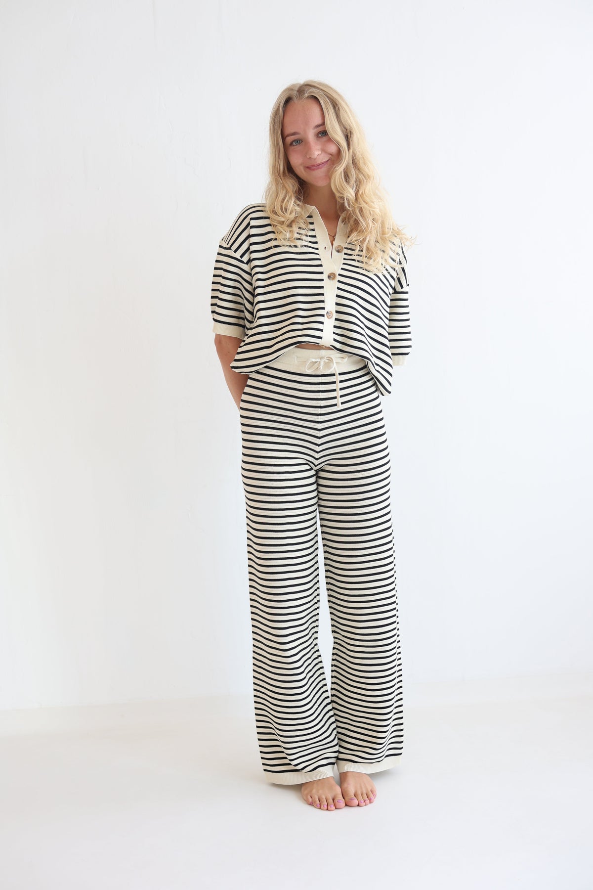 Pantalón Cool Fit de Punto Calado