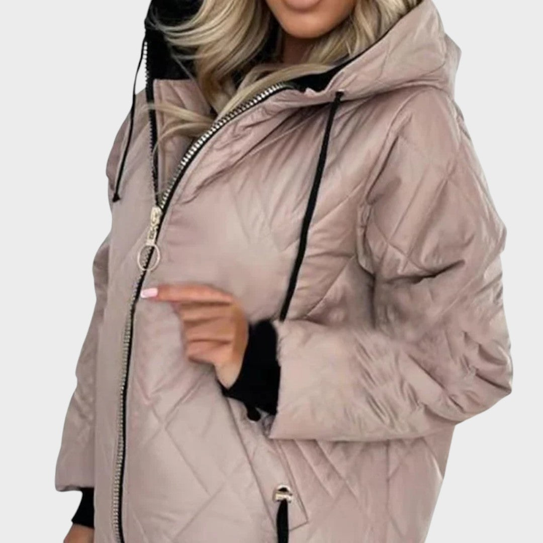 Nora | Chaqueta acolchada con capucha