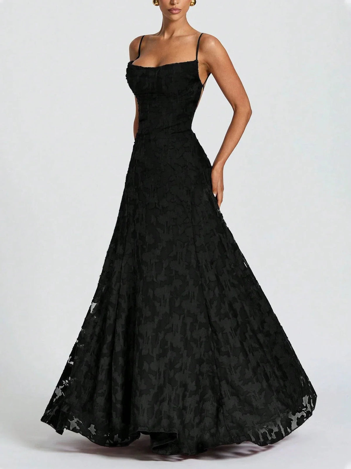Vestido LISS | Encaje Maxi Elegante