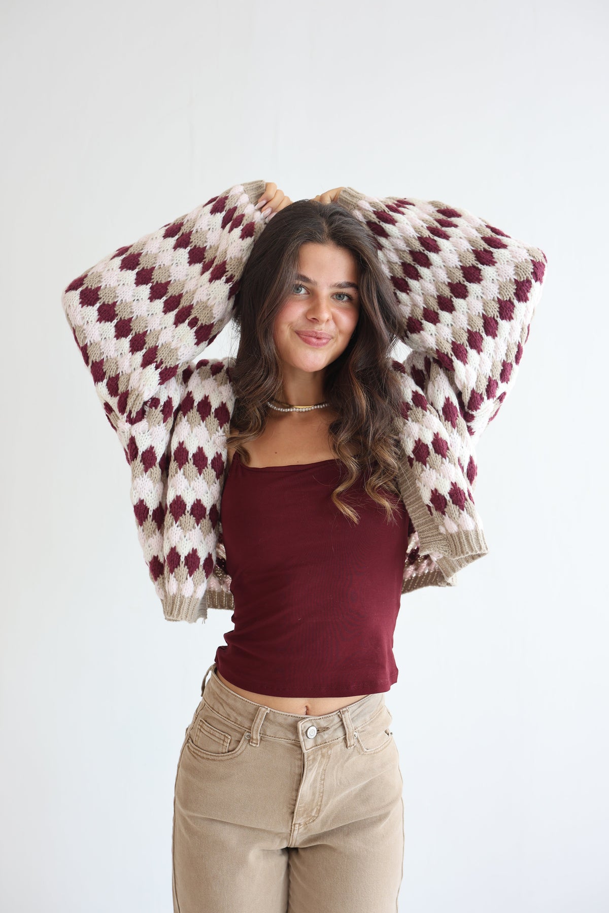 Inés | Cárdigan oversize de manga ancha