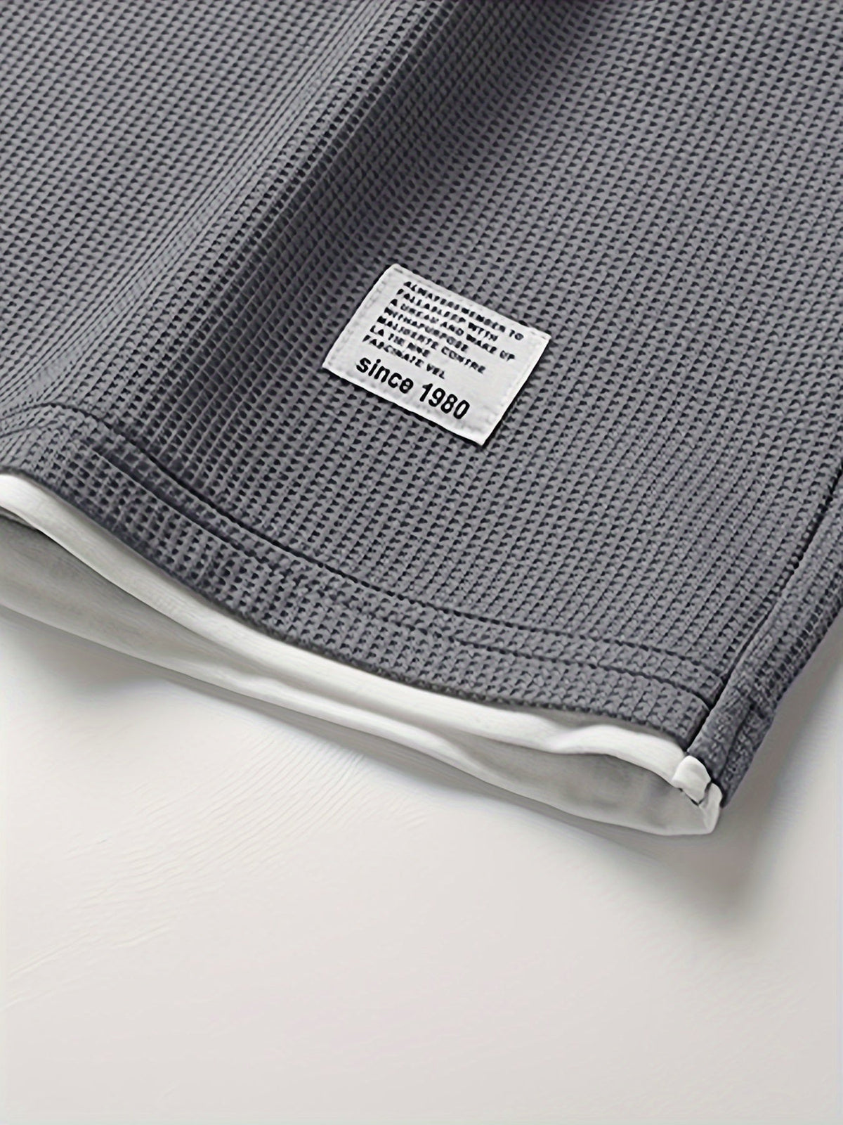 Diego | Conjunto de punto waffle para hombre