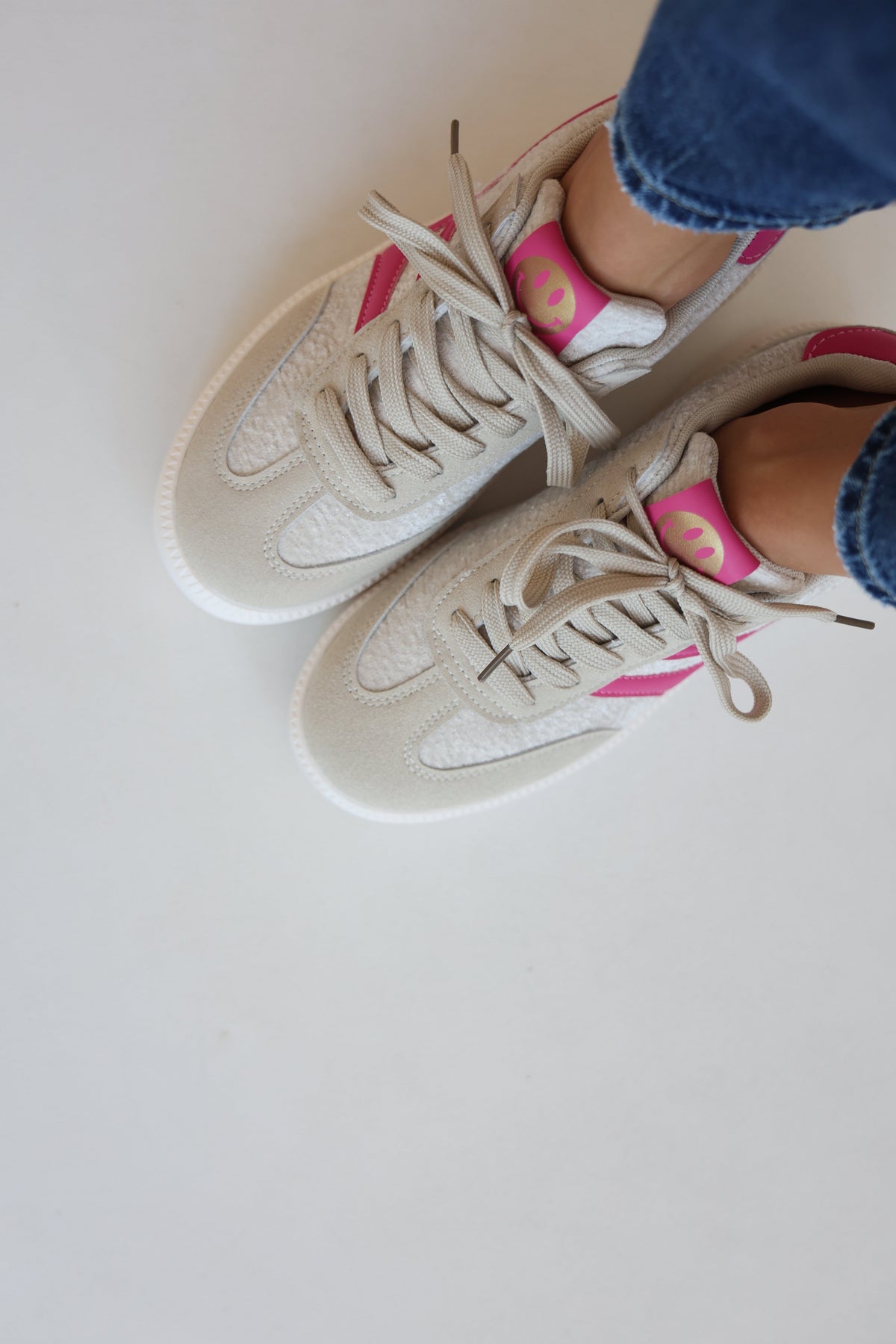 Zapatillas Sonrisa Rosa con Plataforma
