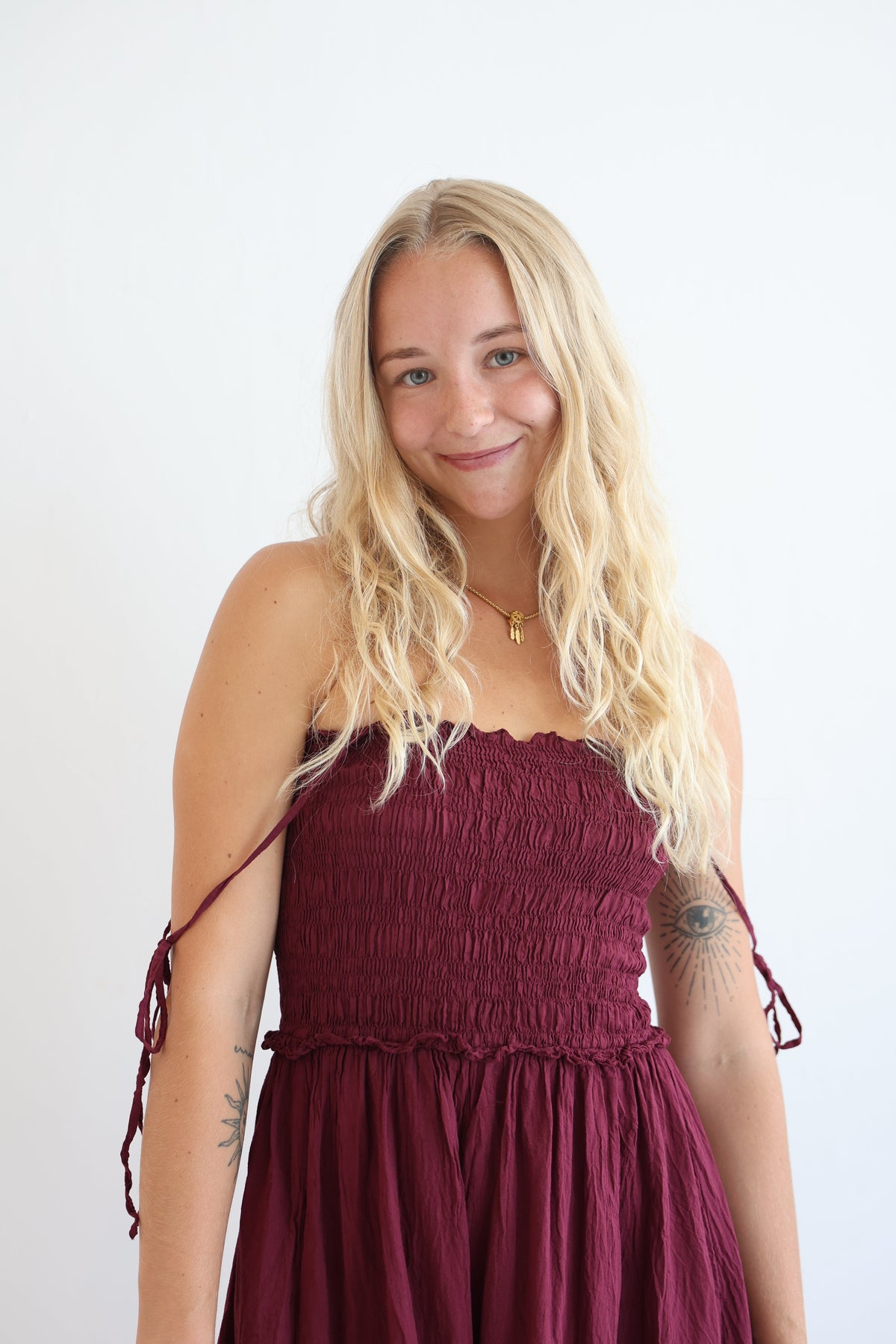 Vestido Midi de Algodón Soft Horizon