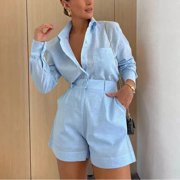 Nerea | Conjunto de camisa y pantalón de verano