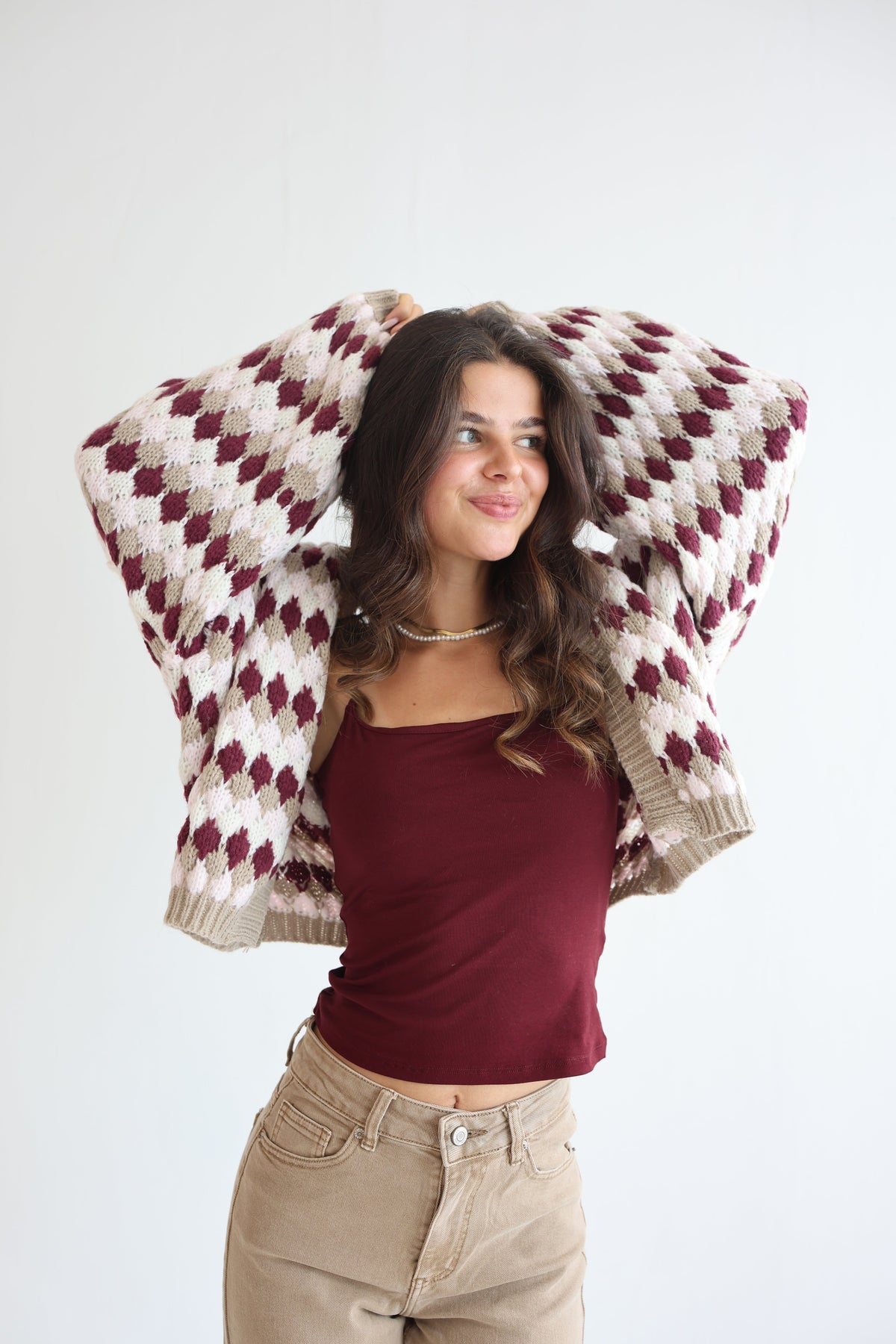 Inés | Cárdigan oversize de manga ancha