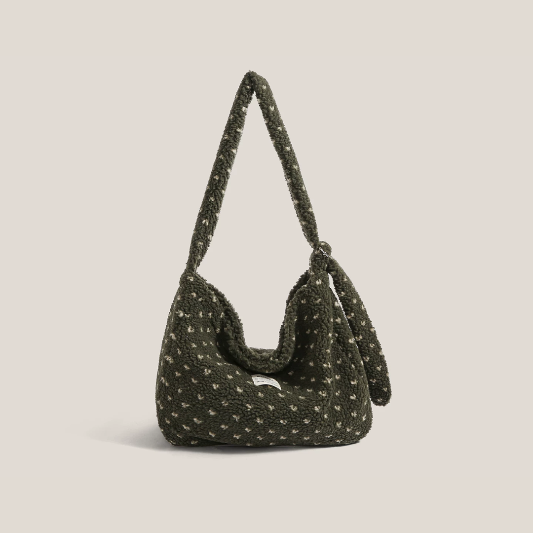 Vera | Bolso de mano texturizado con estampado
