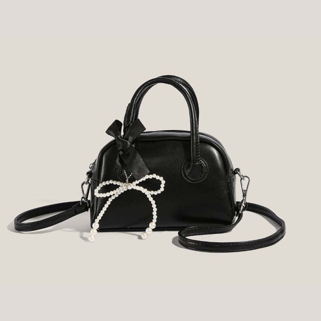 Marina | Bolso de mano con detalle de perla