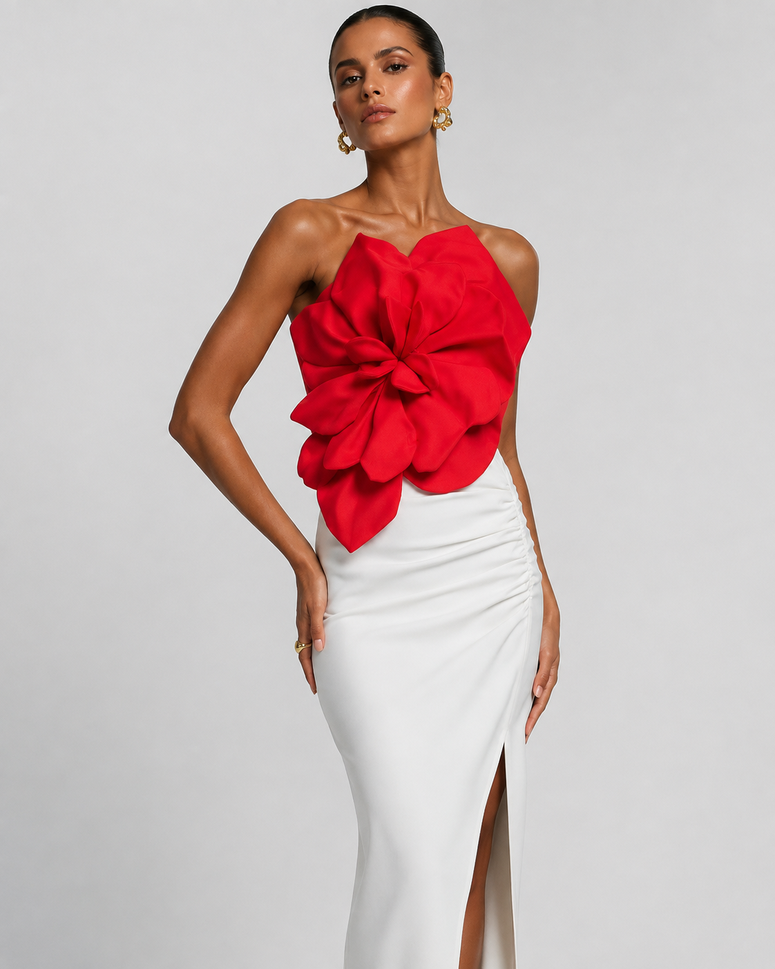 Top Rosa Elegante