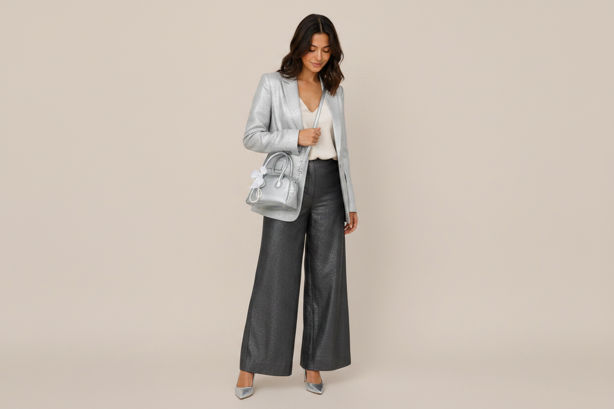 Marina | Bolso de mano con detalle de perla