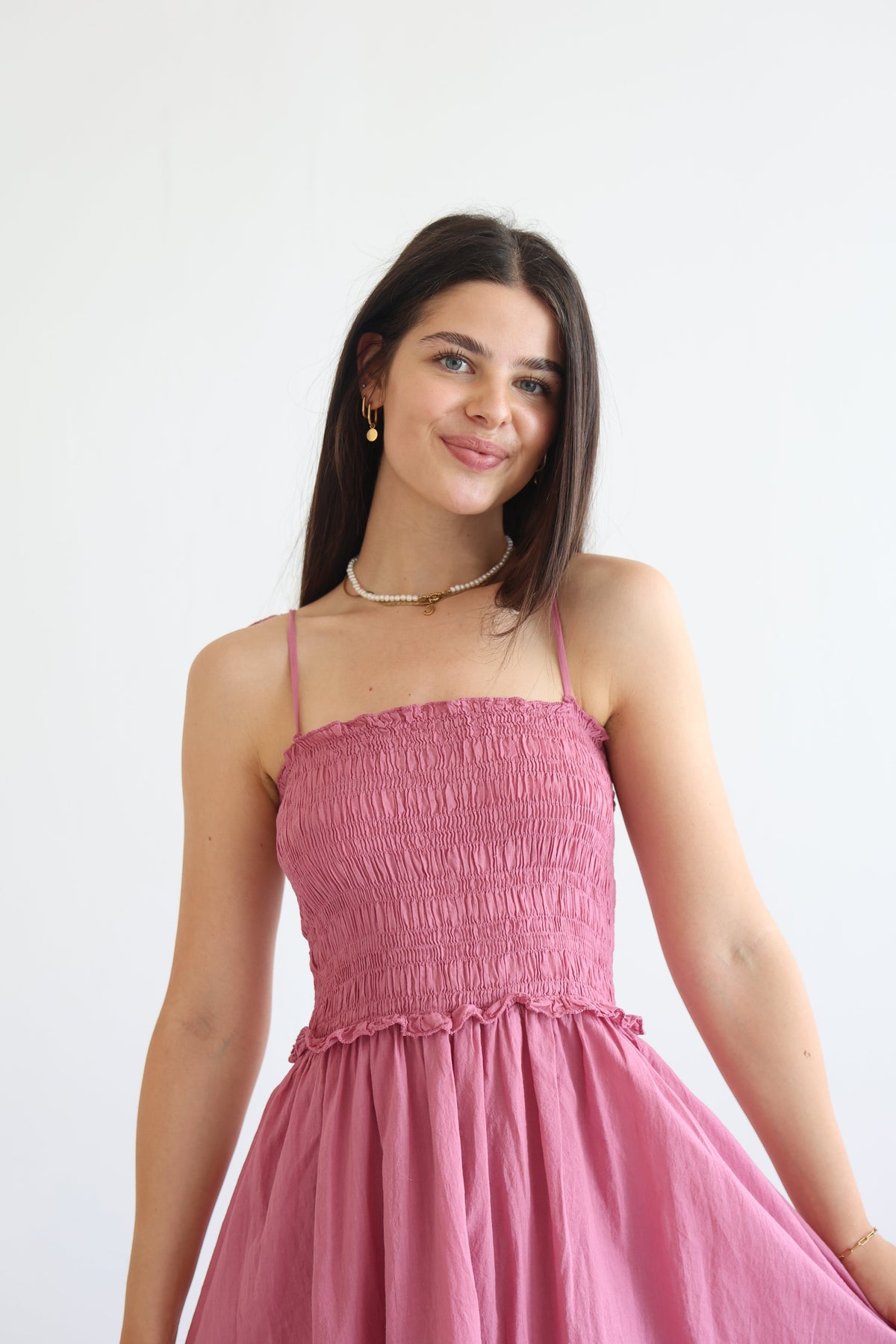 Vestido Midi de Algodón Soft Horizon