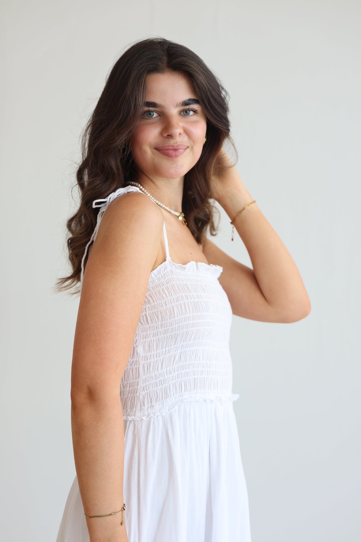 Vestido Midi de Algodón Soft Horizon