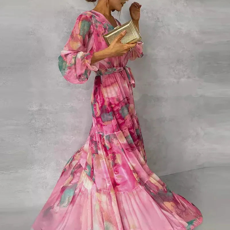 Lucía | Vestido floral elegante