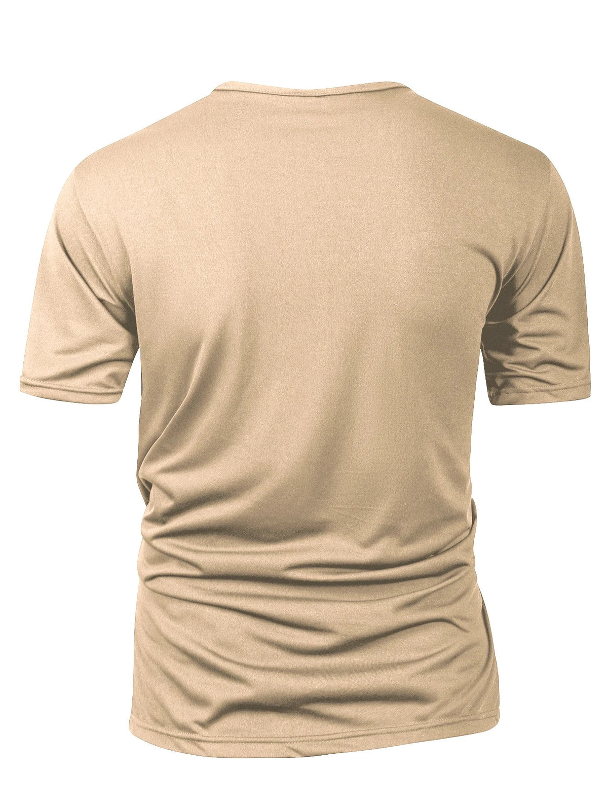 Camiseta Henley Masculina | Cuello Redondo con Botones · 5 Colores · S a 3XL