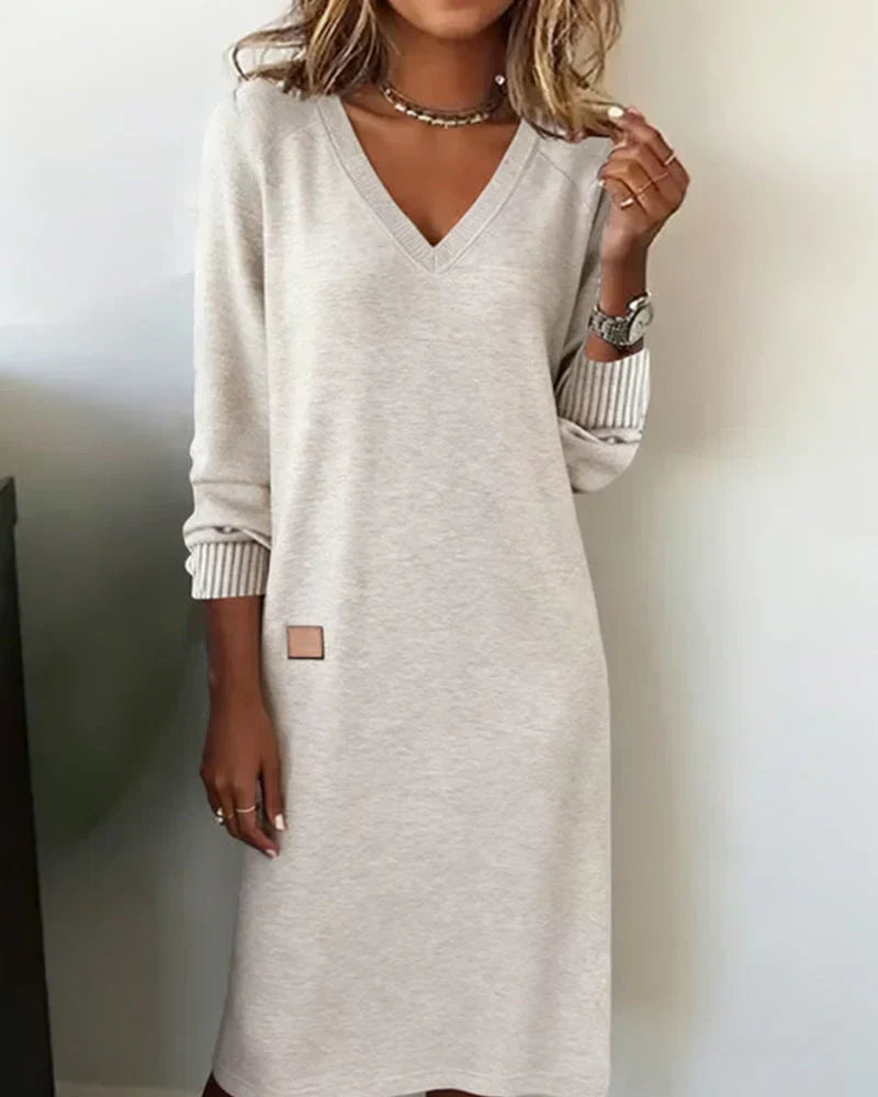 Clara | Vestido midi de punto suave