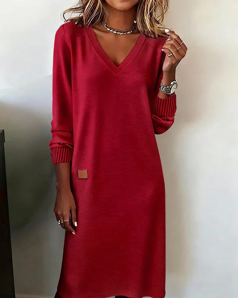 Clara | Vestido midi de punto suave
