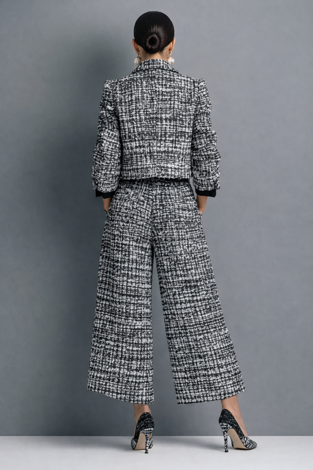 Conjunto| Chaqueta Corta y Pantalón Culotte