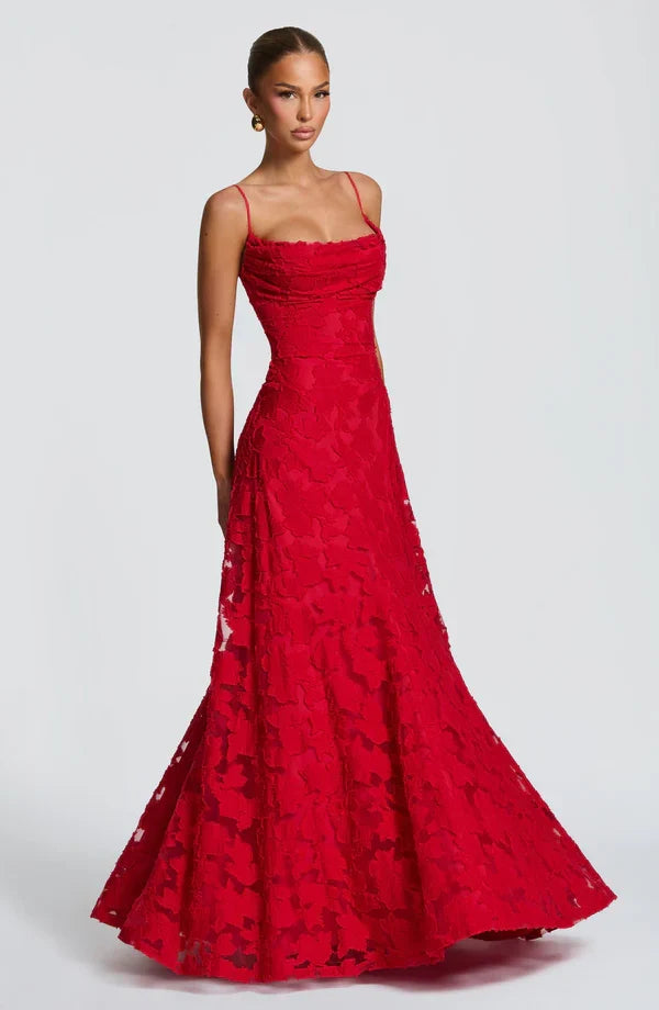 Vestido LISS | Encaje Maxi Elegante