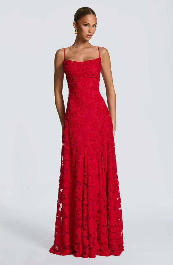 Vestido LISS | Encaje Maxi Elegante