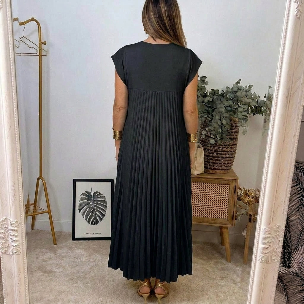 Alicia | Vestido midi de corte relajado