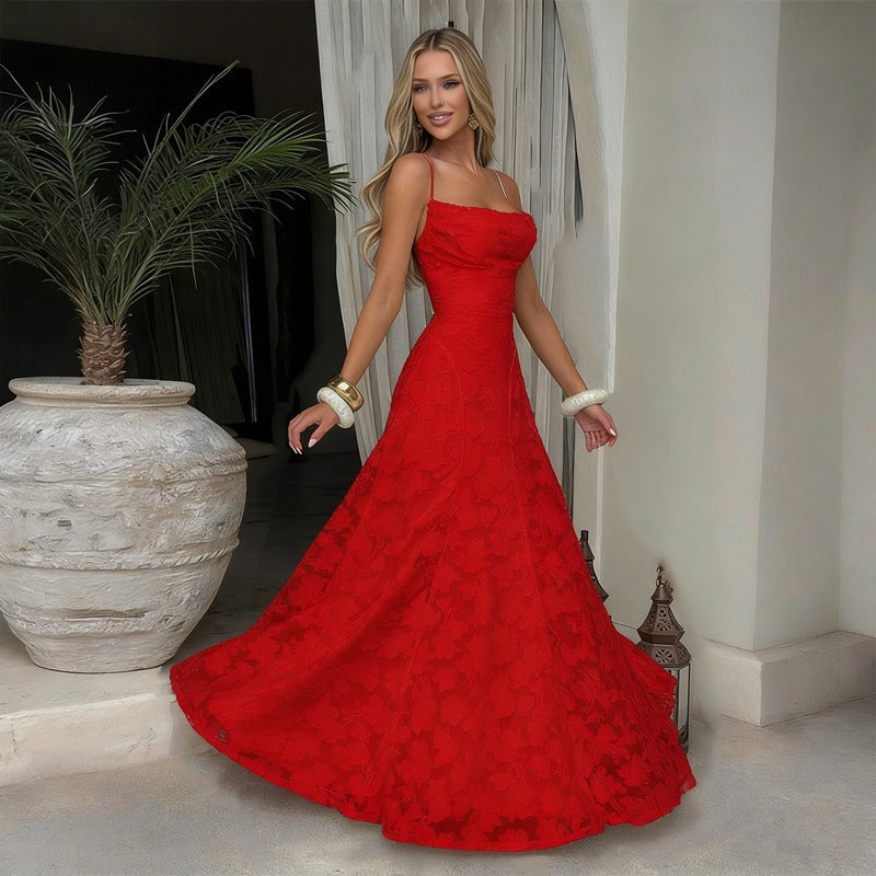 Vestido LISS | Encaje Maxi Elegante