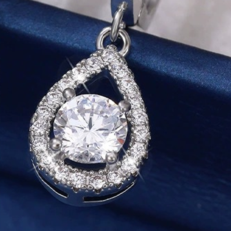 Isabel | Pendientes de zircón en forma de gota