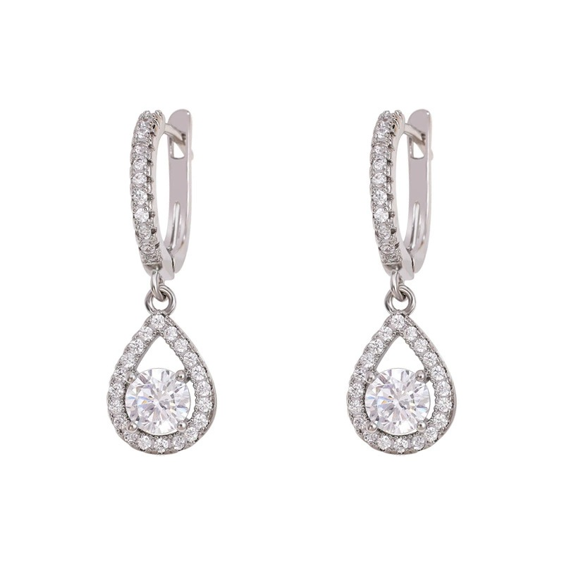 Isabel | Pendientes de zircón en forma de gota
