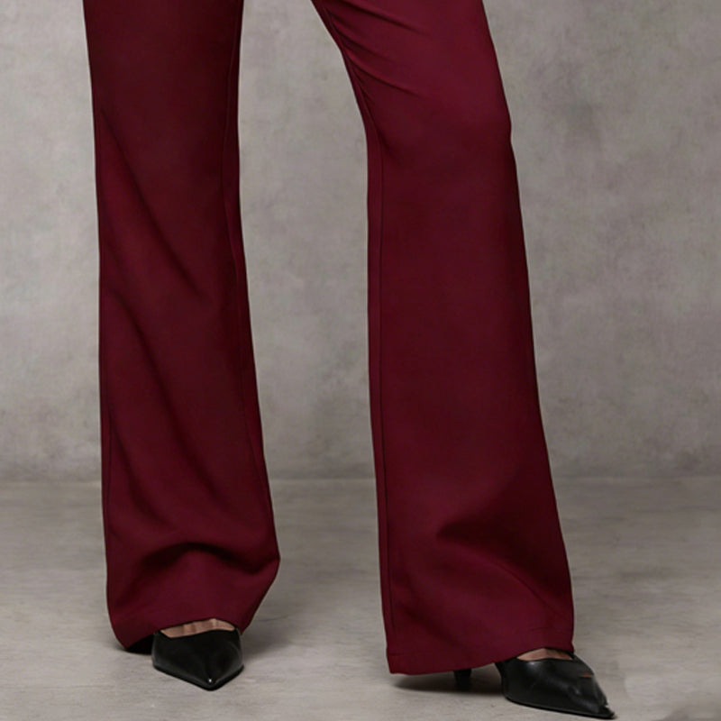 Beatriz | Pantalón de talle alto y pierna ancha