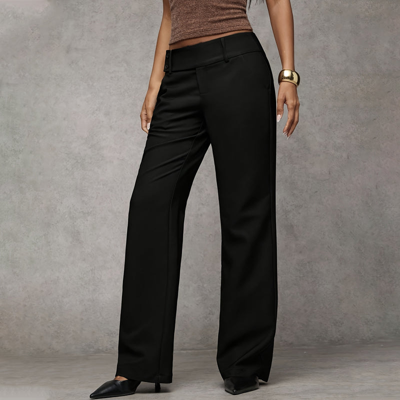 Beatriz | Pantalón de talle alto y pierna ancha