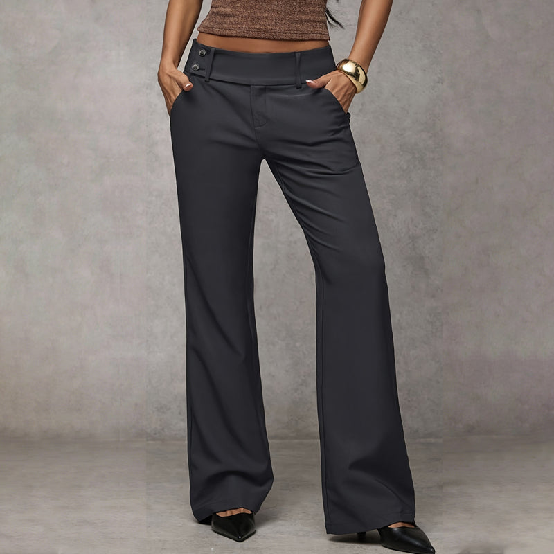 Beatriz | Pantalón de talle alto y pierna ancha