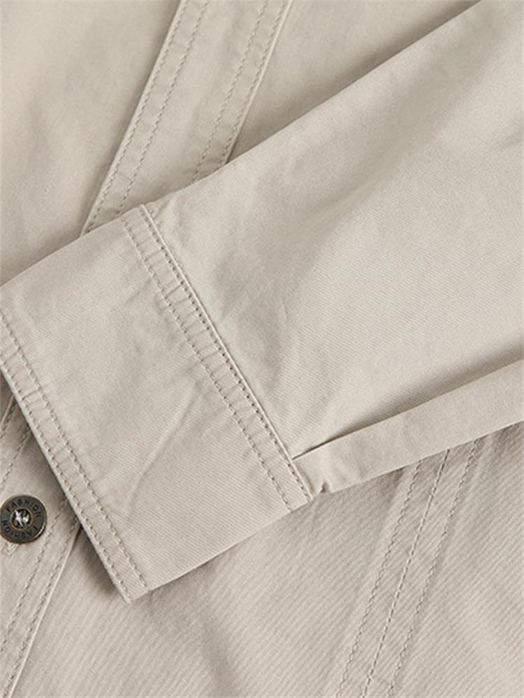 Javier | Camisa de algodón de manga larga