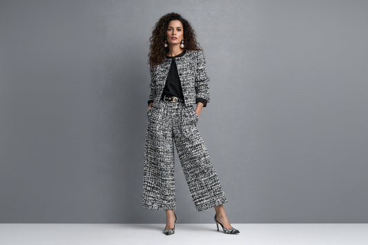 Conjunto| Chaqueta Corta y Pantalón Culotte